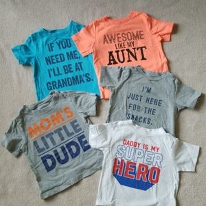 The Children's Place T-shirt bundle size 18- 24mos